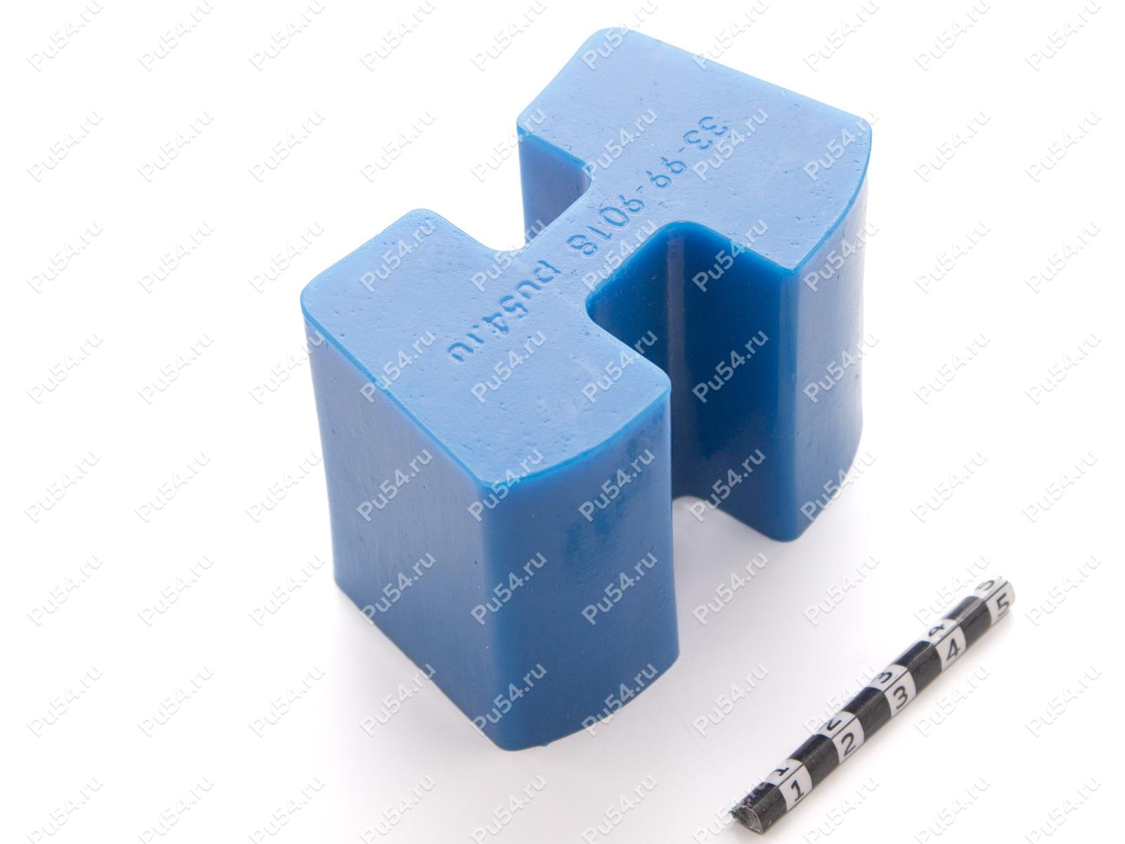 Вставка N-EUpex/Н-Flex 480, эластичный H-образный элемент муфты, Product Code 33-99-9018, Polyurethane, PU54/M87/синий, Image №1