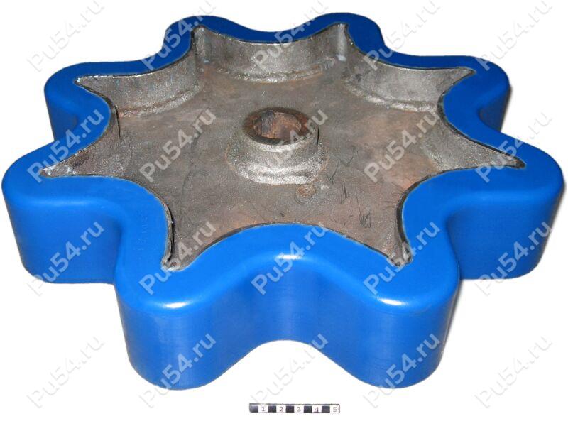 Wheel (restoration), Product Code 333-01-771, Polyurethane, PU54/K87/purple, Image №1