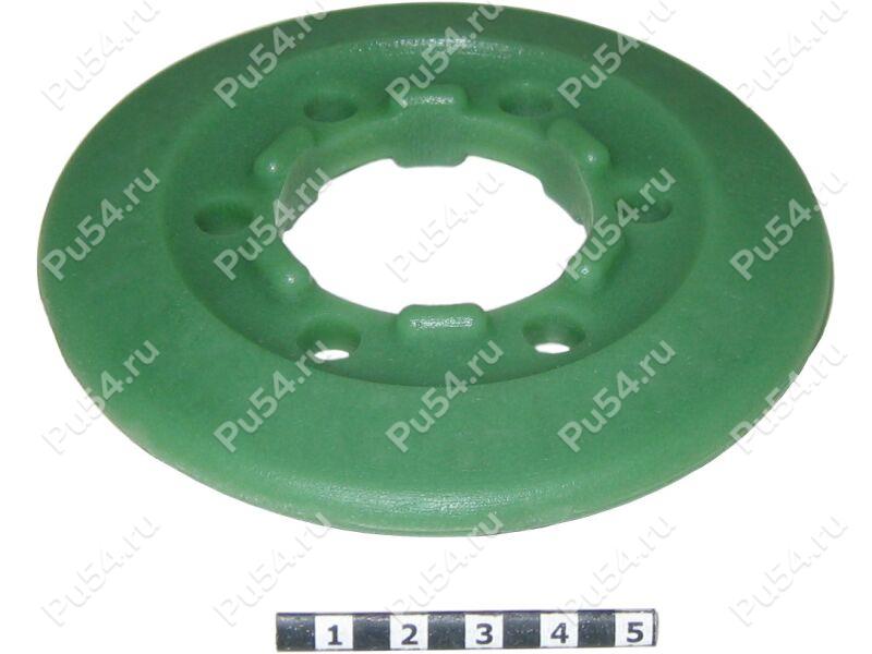Wheel., Product Code 50-34-003, Polyurethane, PU54/M80/green, Image №1