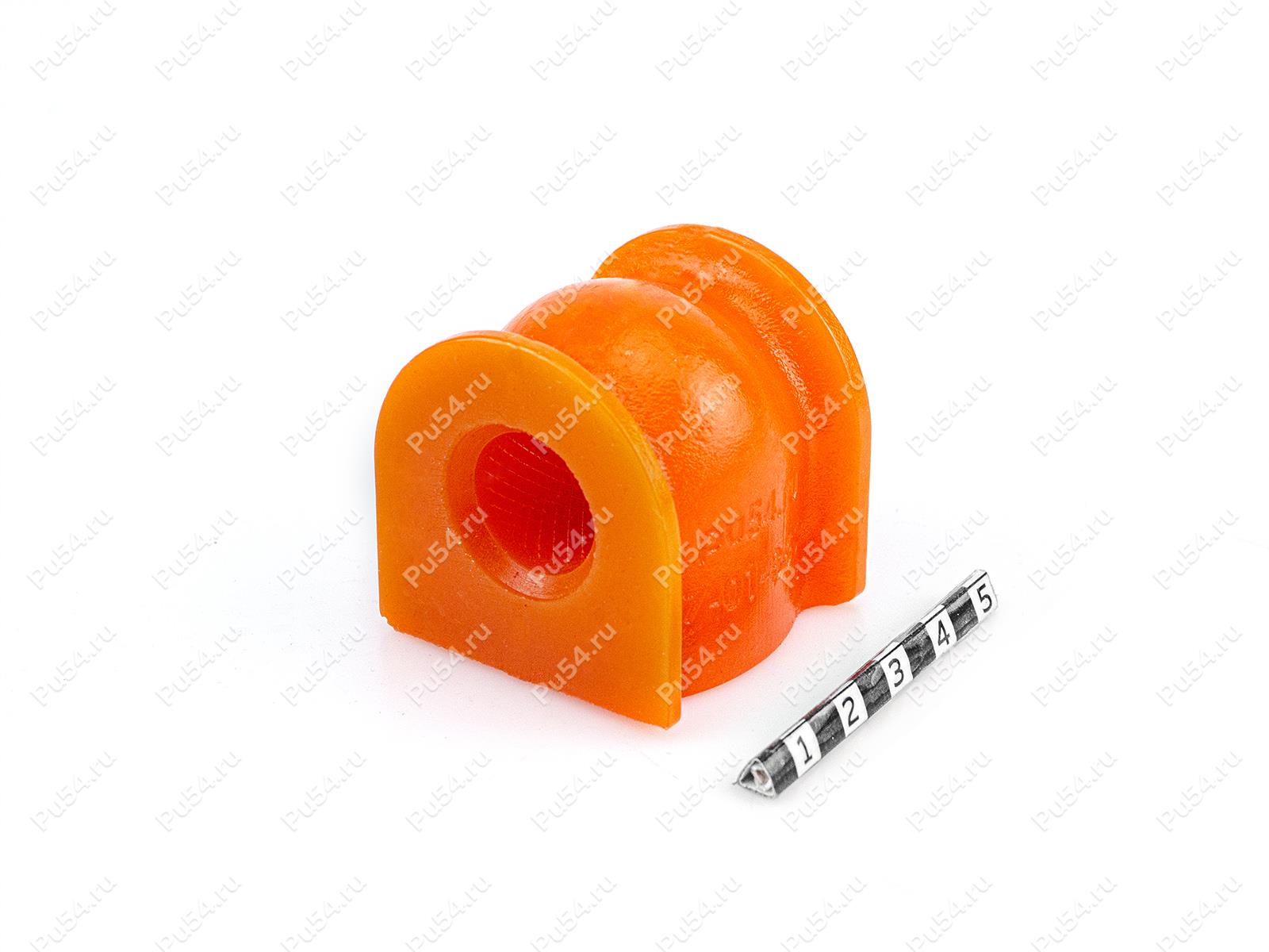 Stabilizer bushing, front suspension. ID =17,8 mm, Product Code 7-01-865, Polyurethane, PU54/M72/оранжевый, Image №1