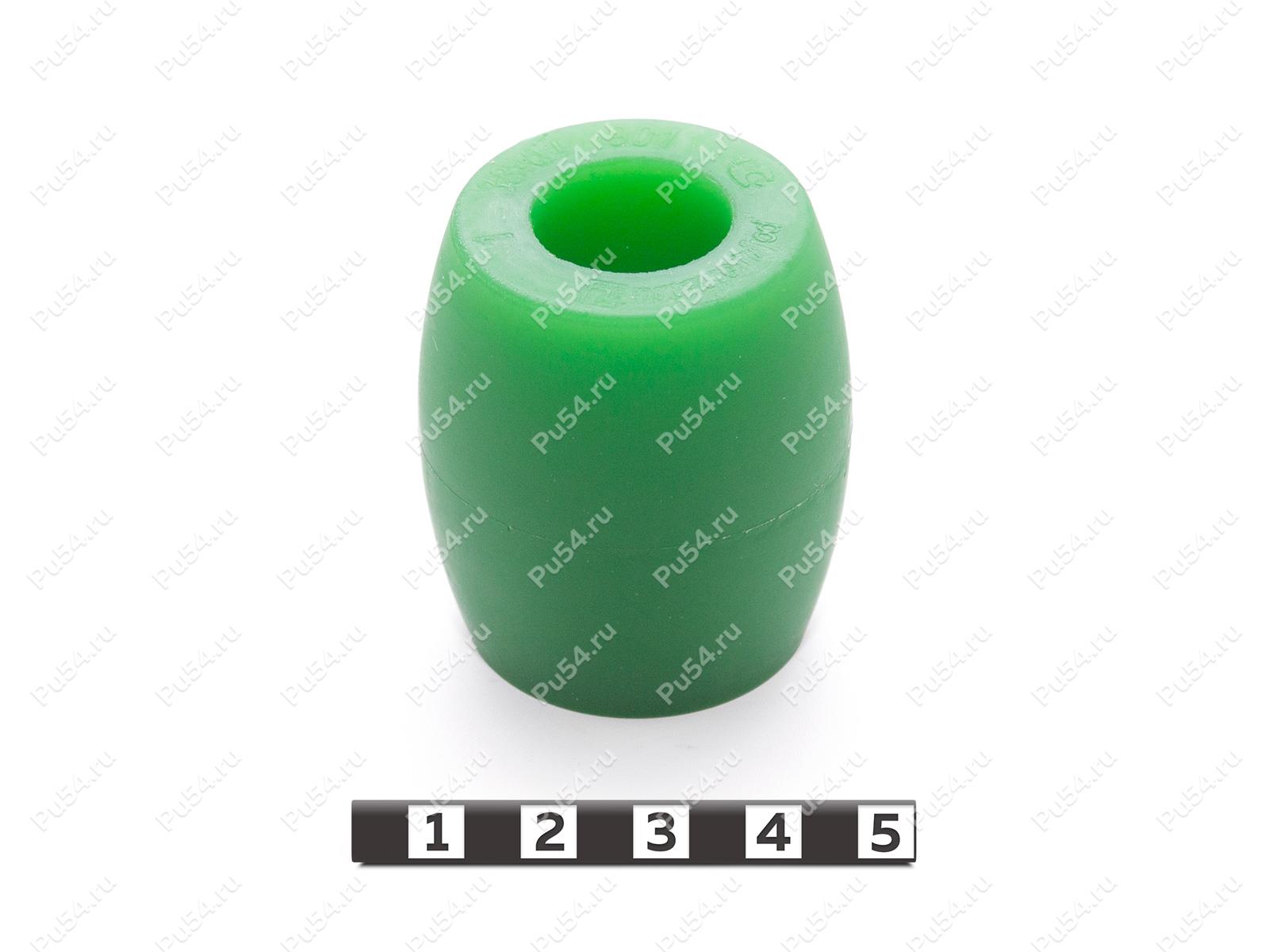 Вставка упругой муфты D1=18 D2=40 H1=45, Product Code 33-01-1901, Polyurethane, PU54/M80/зеленый, Image №1