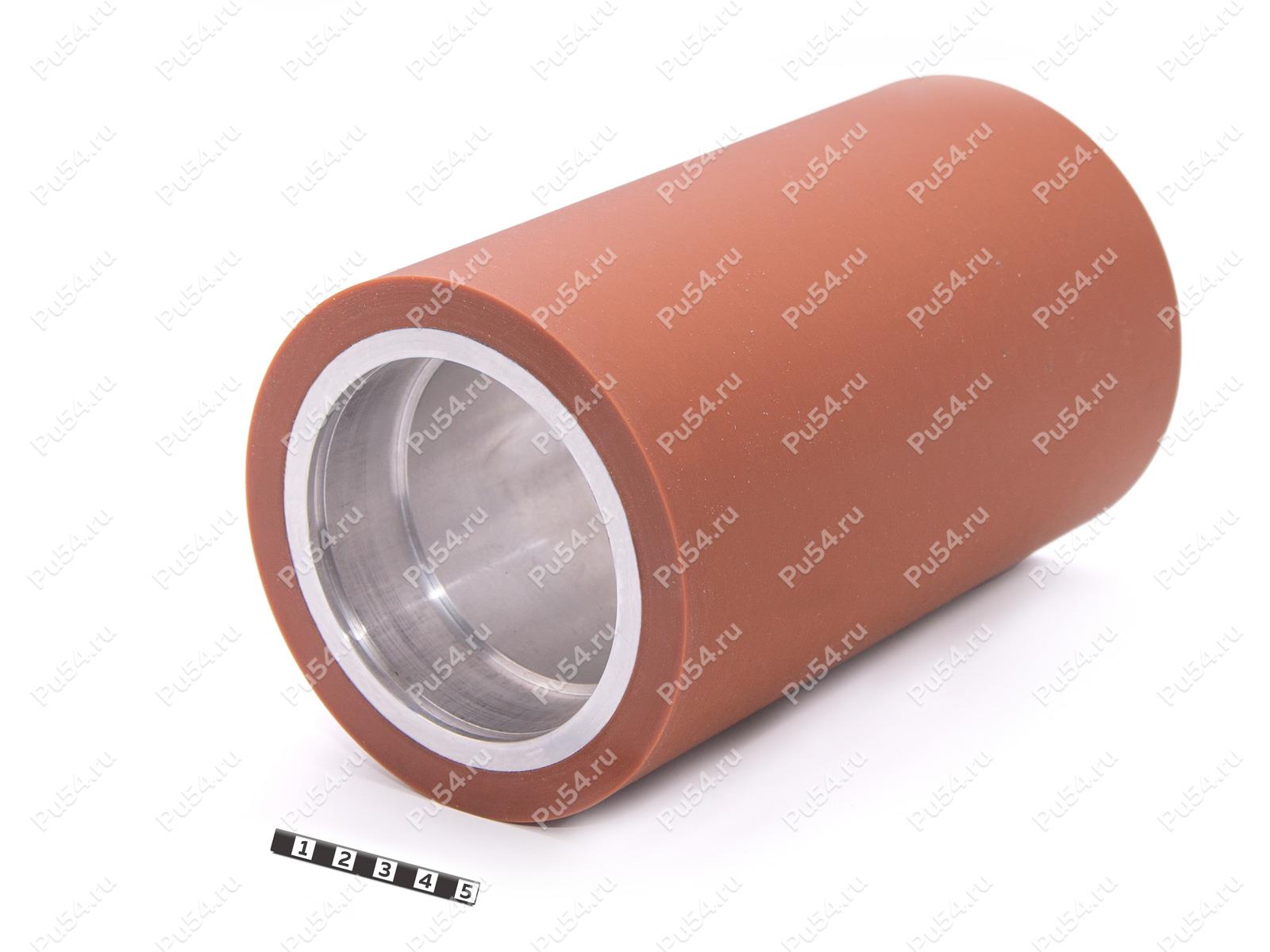 Ролик бабинорезки D120 x d100 x H200 (восстановление), Product Code 333-01-1245, Polyurethane, PU54Q/65E/коричневый, Image №1