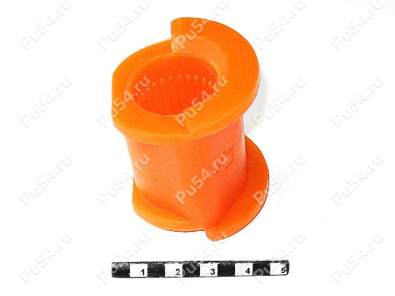 Stabilizer bushing, front suspension., Product Code 1-01-553, Polyurethane, PU54i/K72/темно-оранжевый, Image №1
