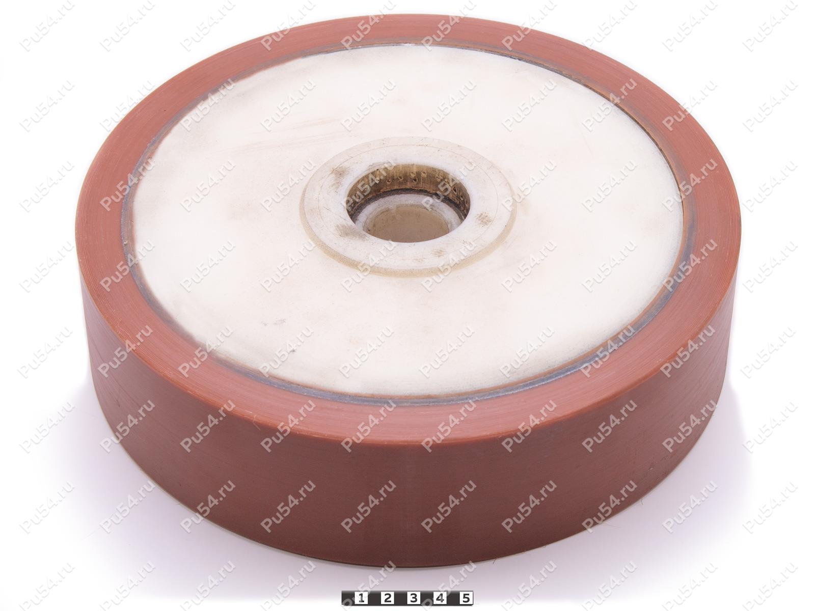 Колесо D 275 x 236 x 70 (восстановление), Product Code 333-01-1145, Polyurethane, PU54Q/E95/коричневый, Image №1