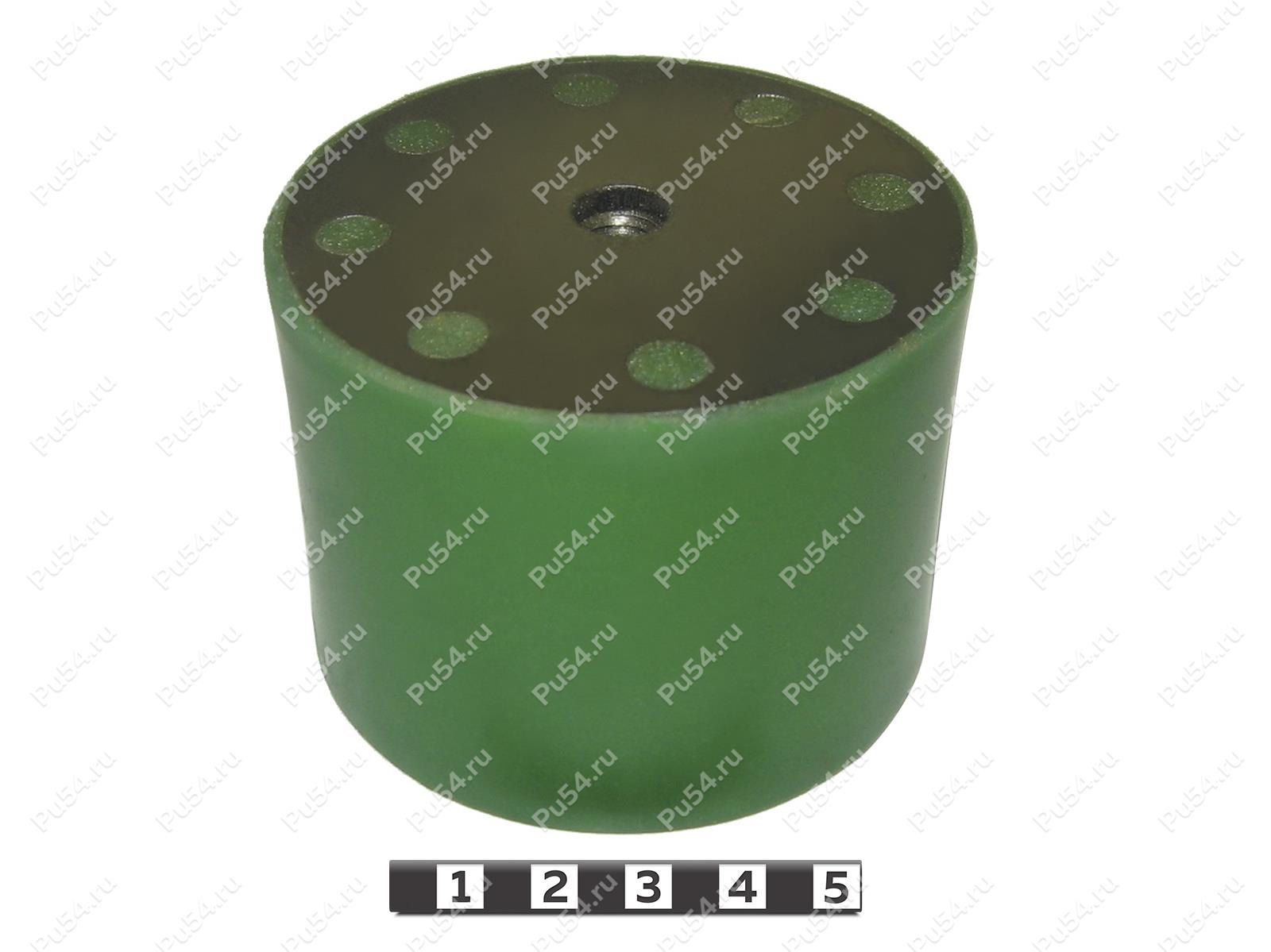 Vibration mout (armored), Product Code 33-01-610, Polyurethane, PU54/M80/зеленый, Image №1