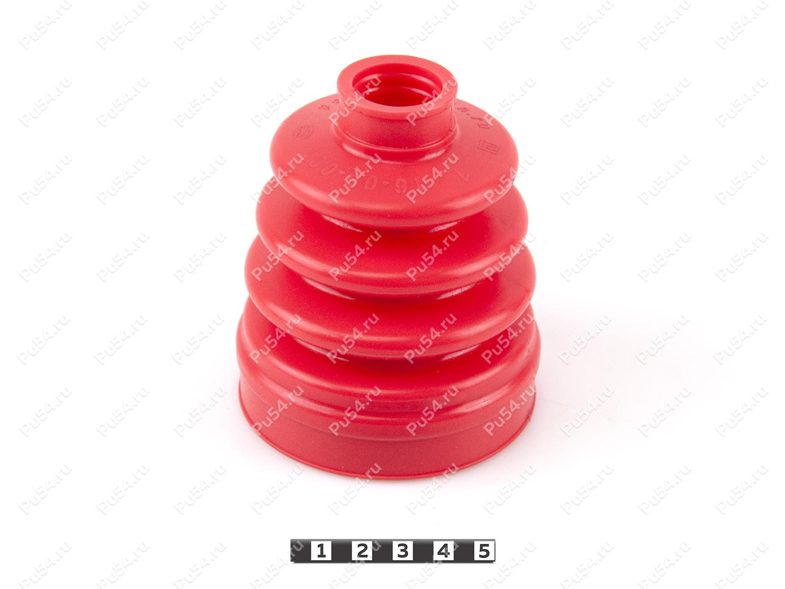 CV-joint inner dust boot, front suspension, Product Code 16-05-001, Polyurethane, PU54/M71/orange, Image №1