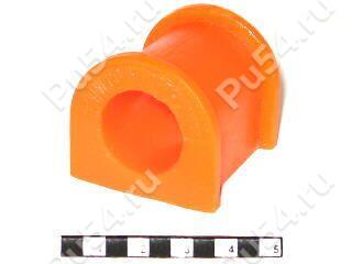 Stabilizer bushing, front suspension., Product Code 9-01-106, Polyurethane, PU54i/K72/темно-оранжевый, Image №1