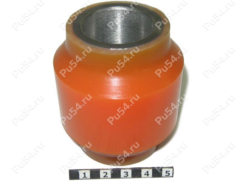 Trailer beam silent block 30*60*62, Product Code 31-06-001, Polyurethane, PU54/M71/orange, Image №1